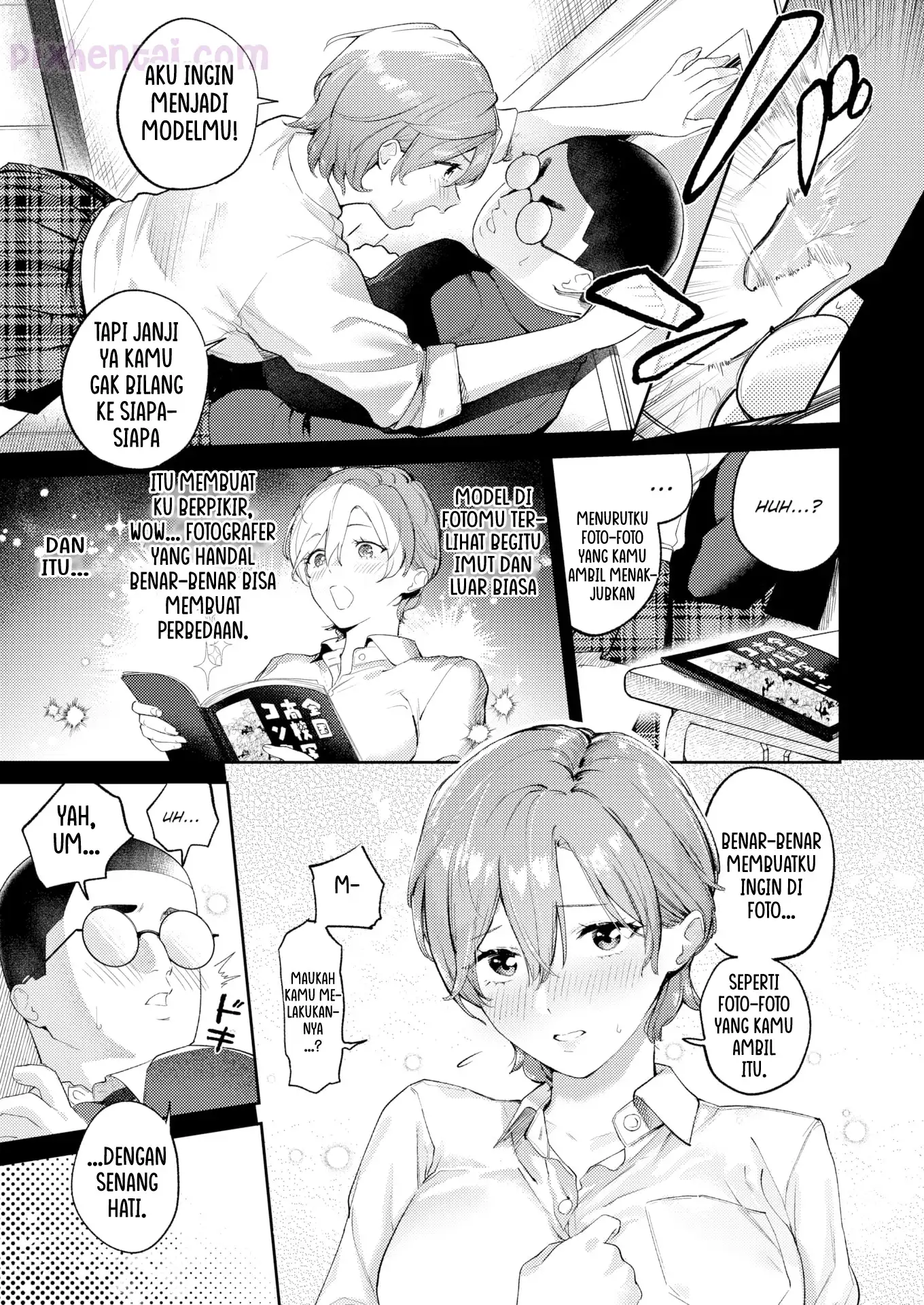 Komik hentai xxx manga sex bokep Elegantly Adorable Sesi Pemotretan Bintang Bola Voli Sexy 9